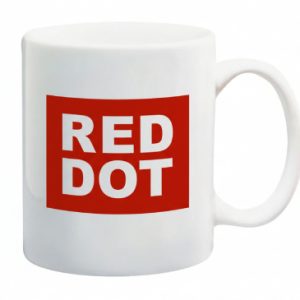 Red Dot Asset Management promotional backpack product
